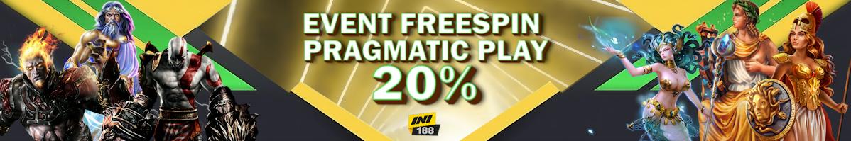 EVENT FREESPINS PRAGMATIC PLAY